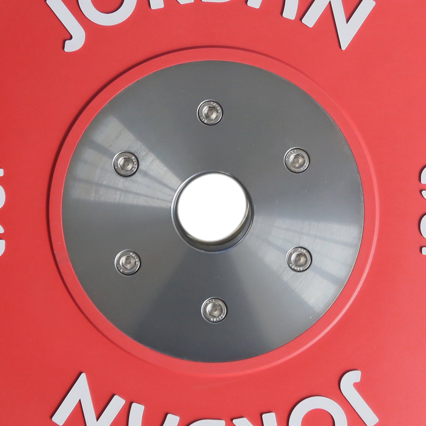 JORDAN® Coloured Rubber Calibrated Competition Weight Plate - NEW DESIGN