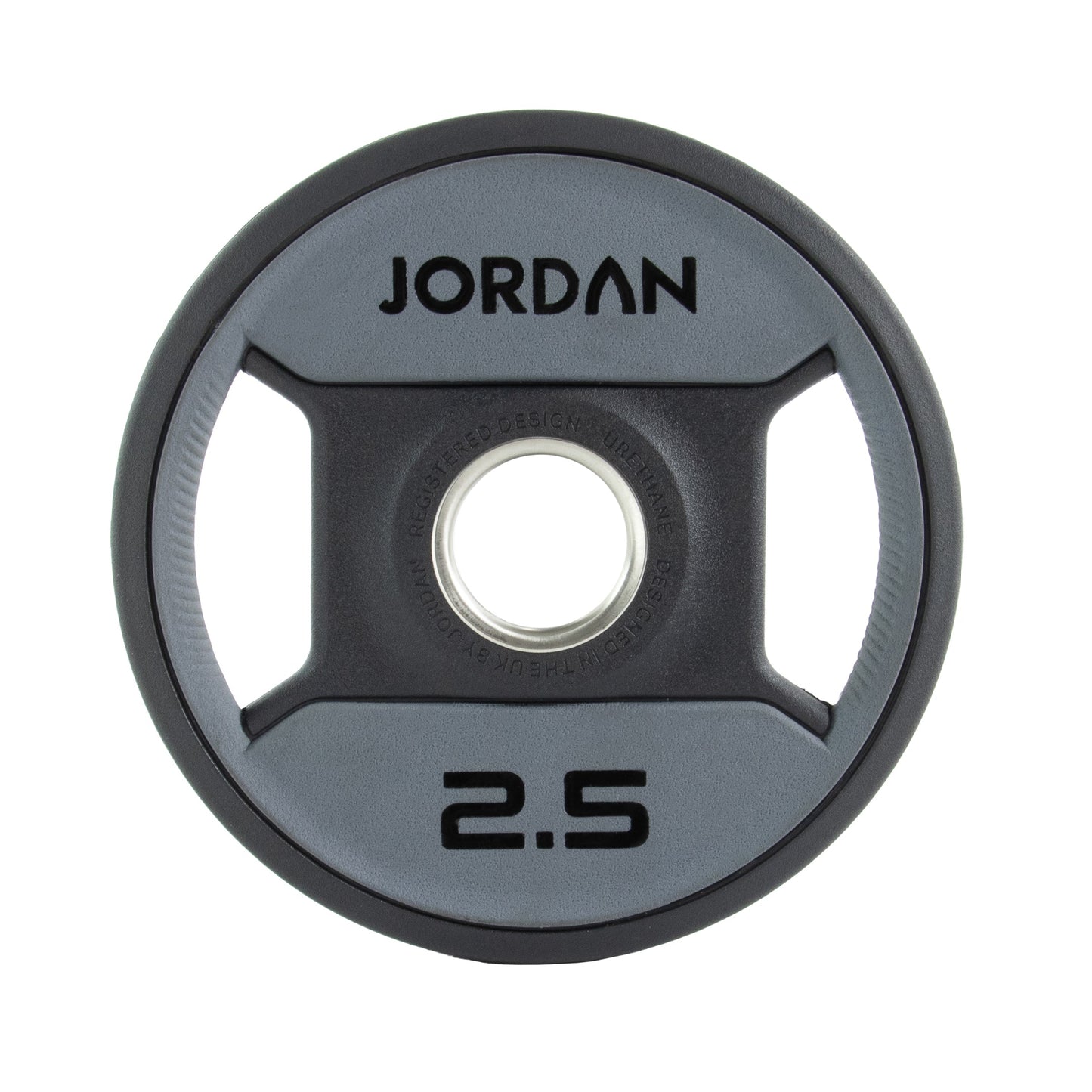 JORDAN® Urethane Dual Grip Olympic Plates - NEW DESIGN