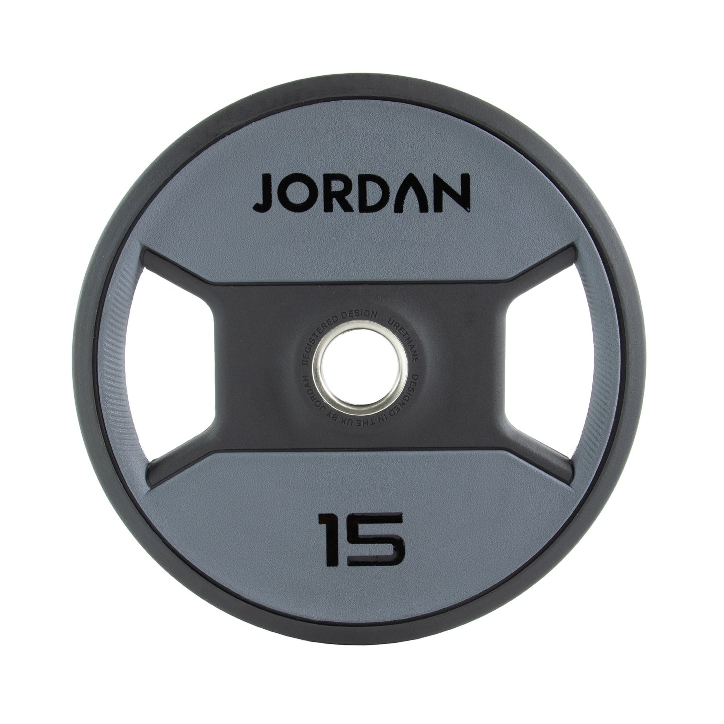 JORDAN® Urethane Dual Grip Olympic Plates - NEW DESIGN