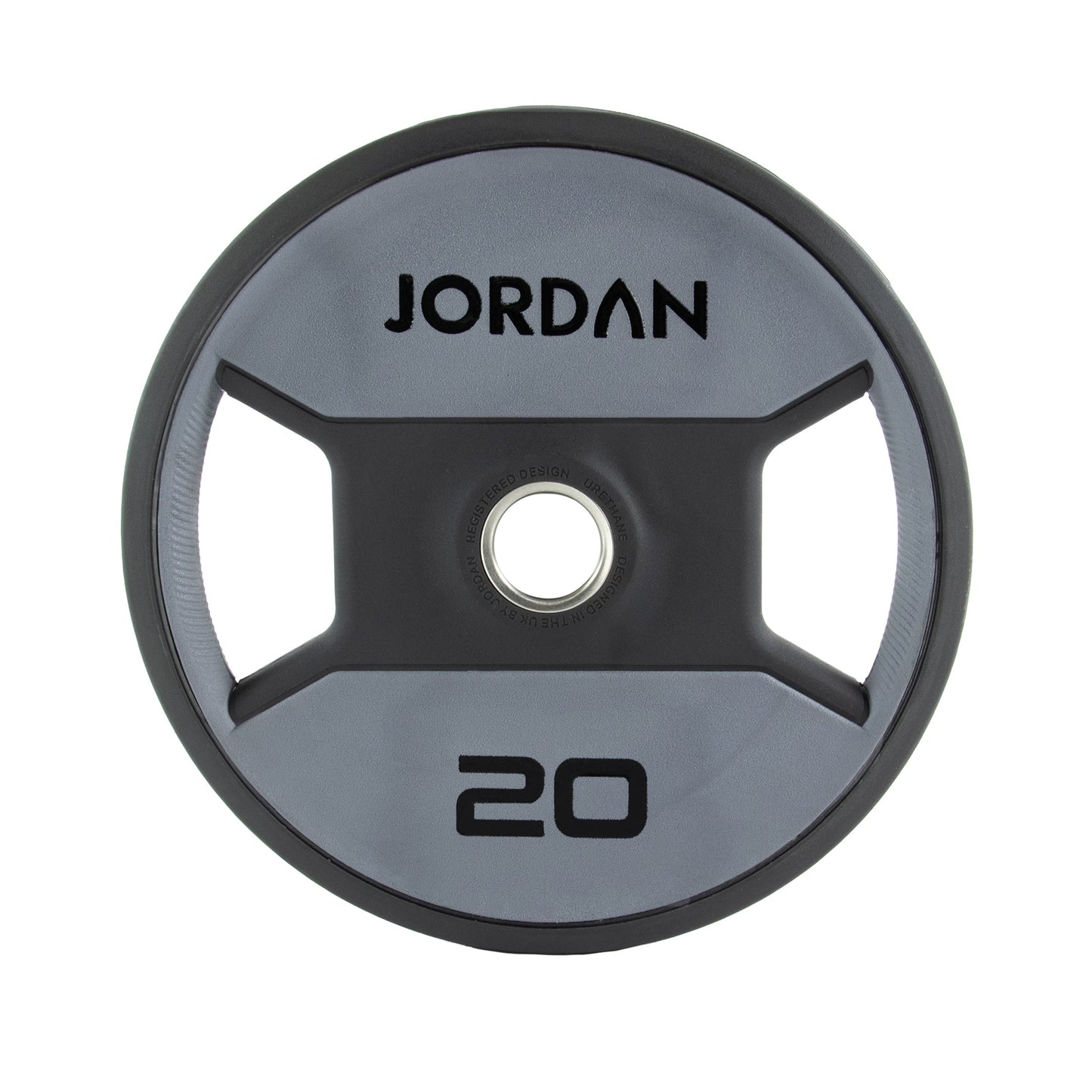 JORDAN® Urethane Dual Grip Olympic Plates - NEW DESIGN