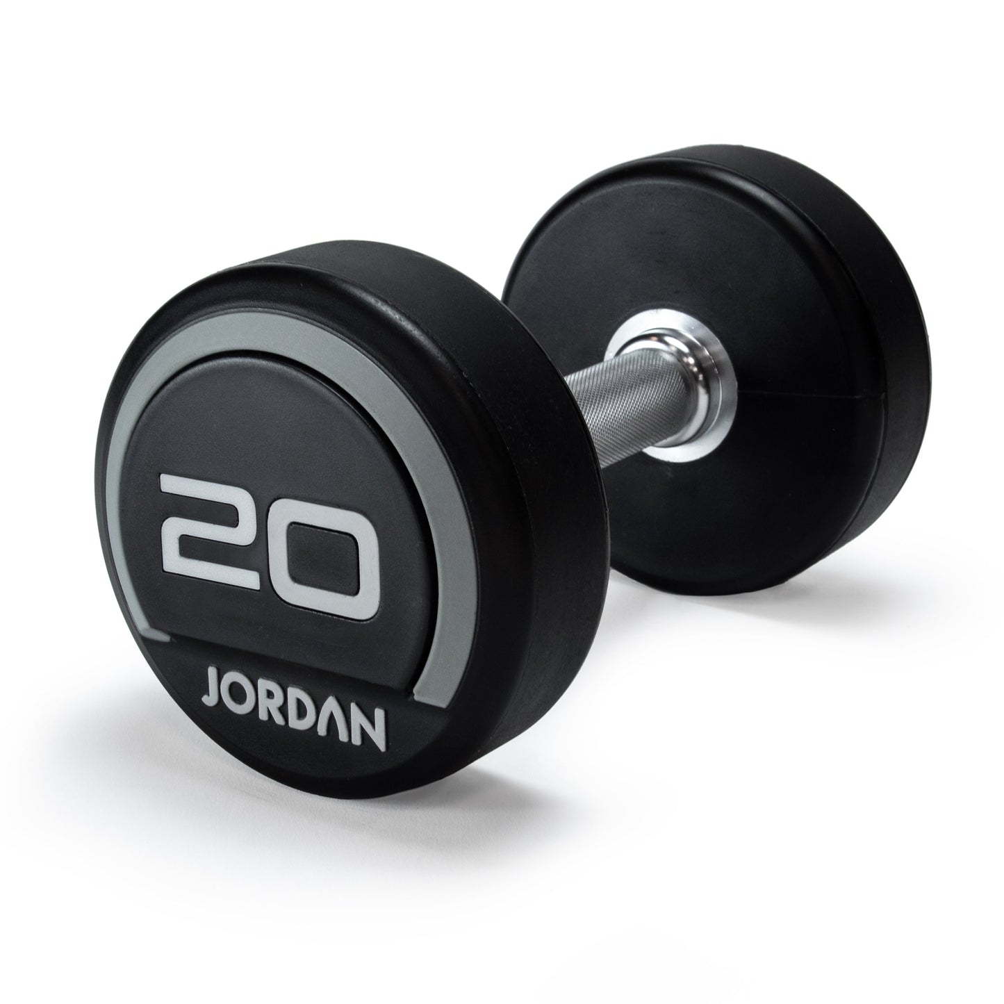 JORDAN® Urethane Dumbbells - Up to 50kg (Grey)