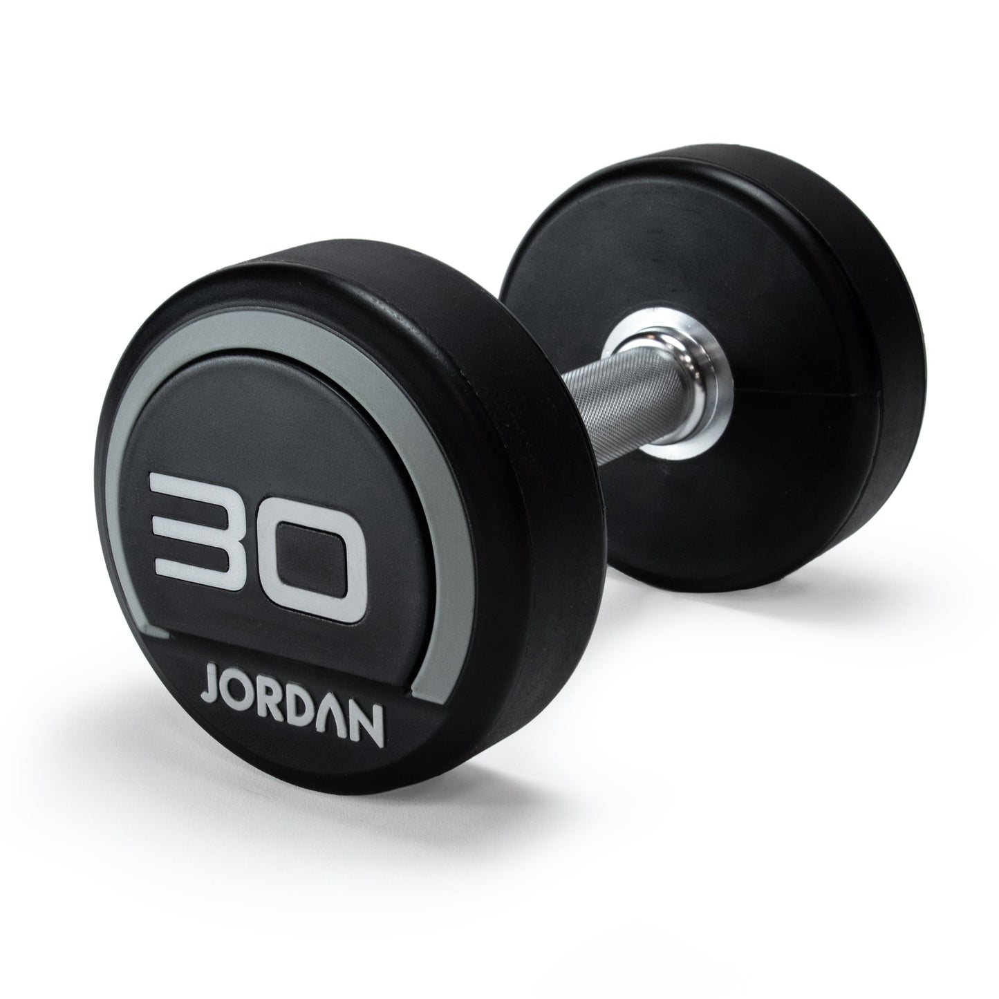 JORDAN® Urethane Dumbbells - Up to 50kg (Grey)