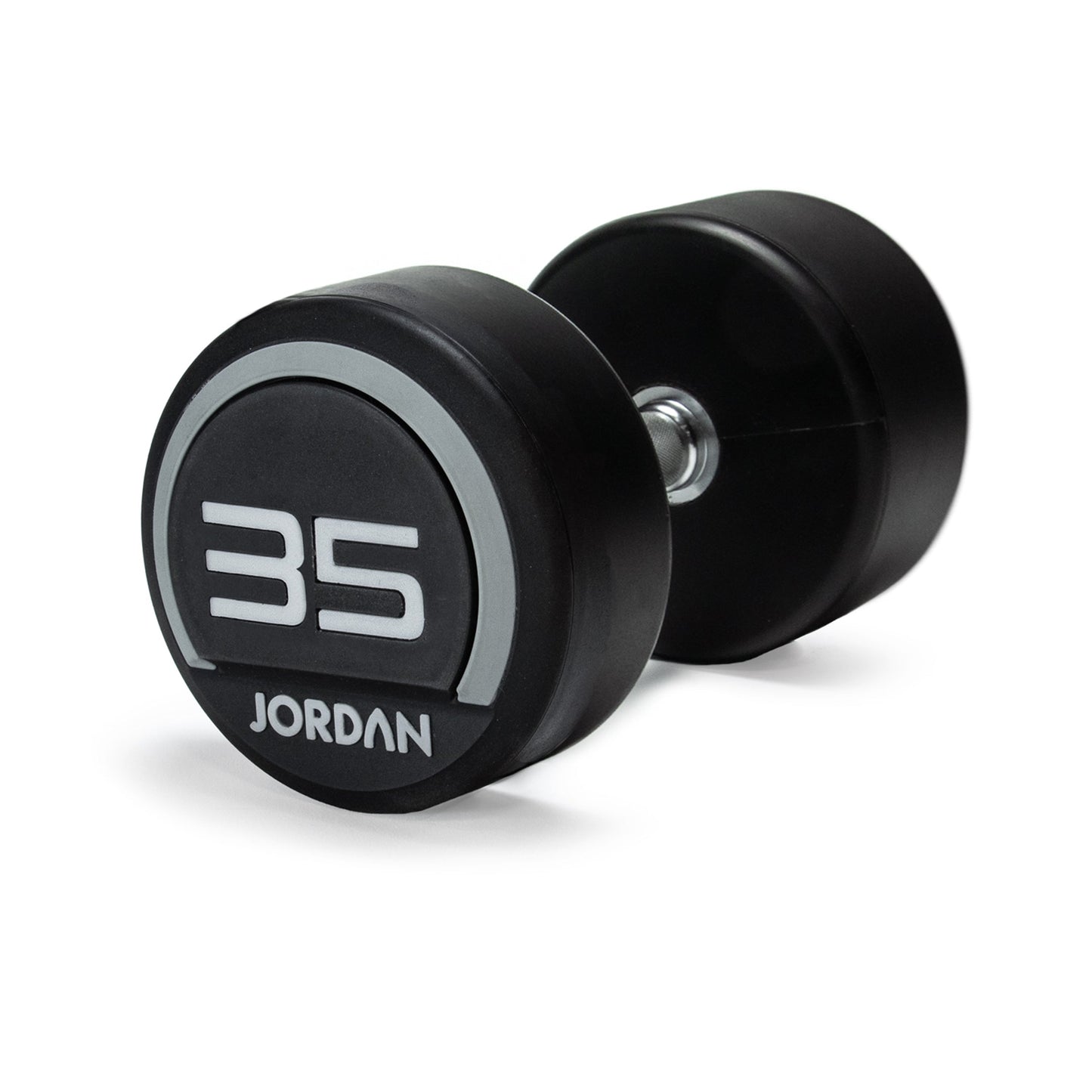 JORDAN® Urethane Dumbbells - Up to 50kg (Grey)