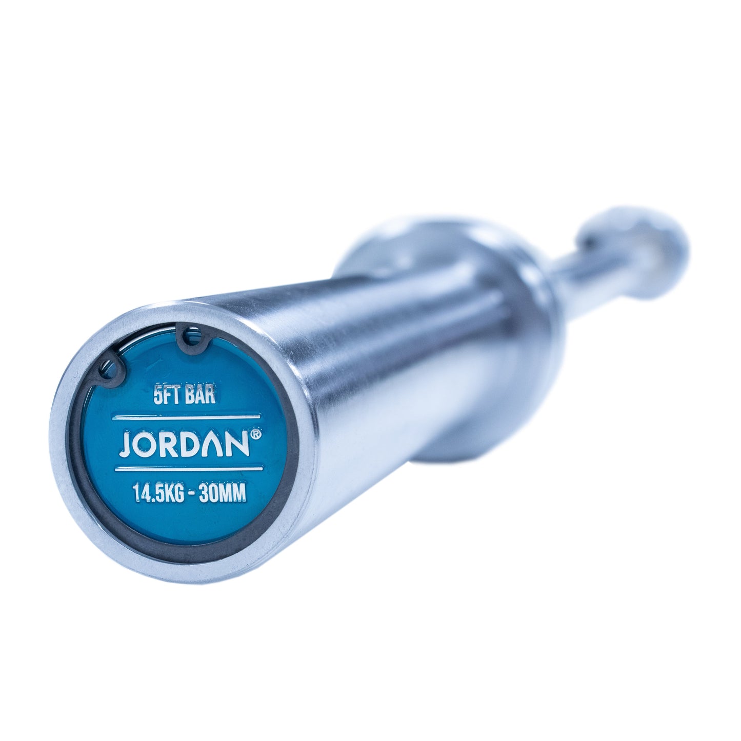 JORDAN® Steel Series Straight Olympic Bars with bearings