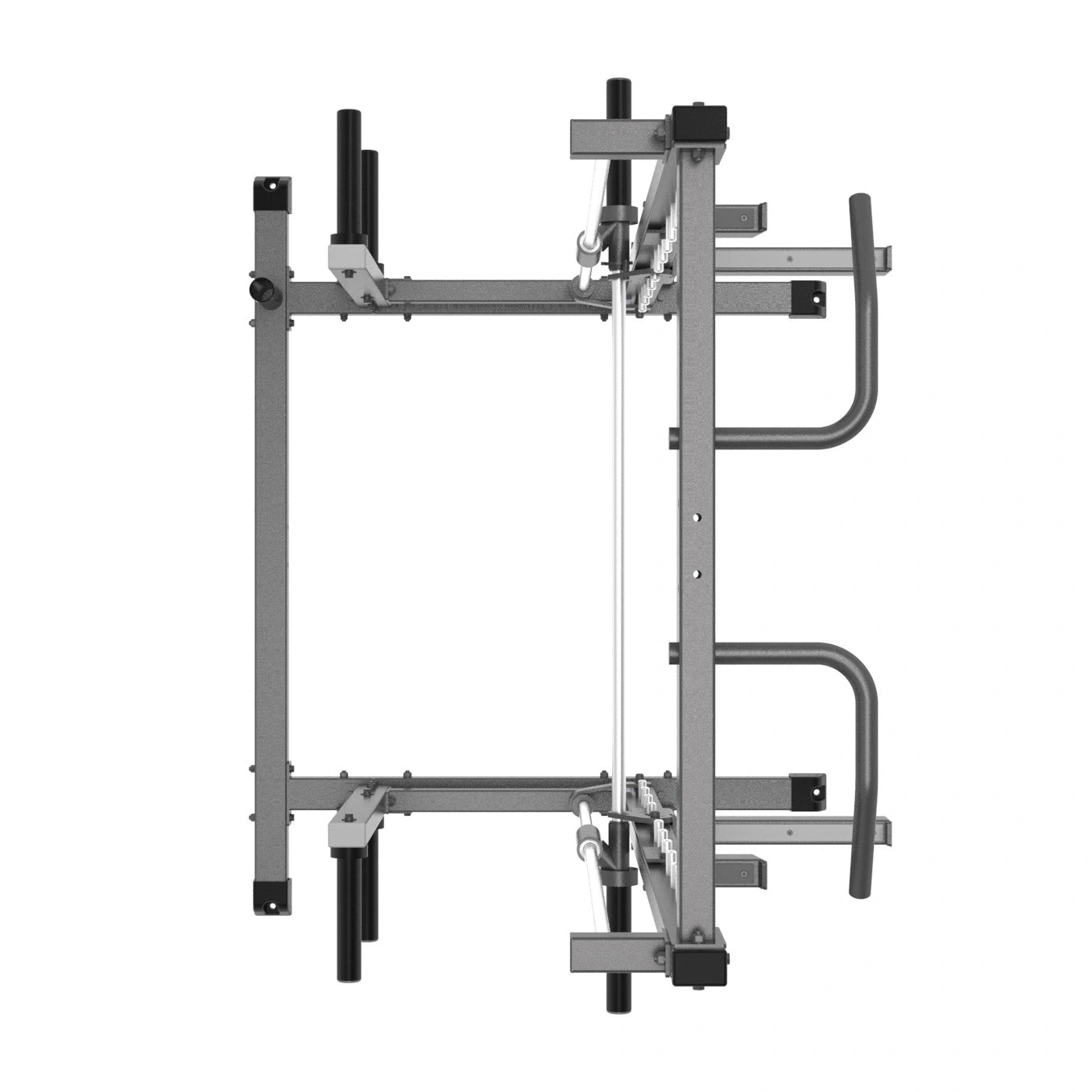 Pro Series Plate Loaded, Half Cage Smith Machine