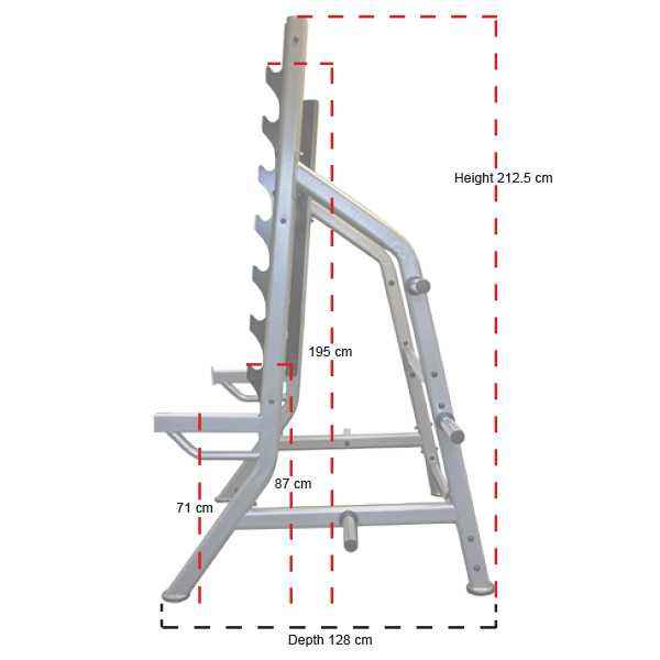 Pro Series, Commercial Squat Rack