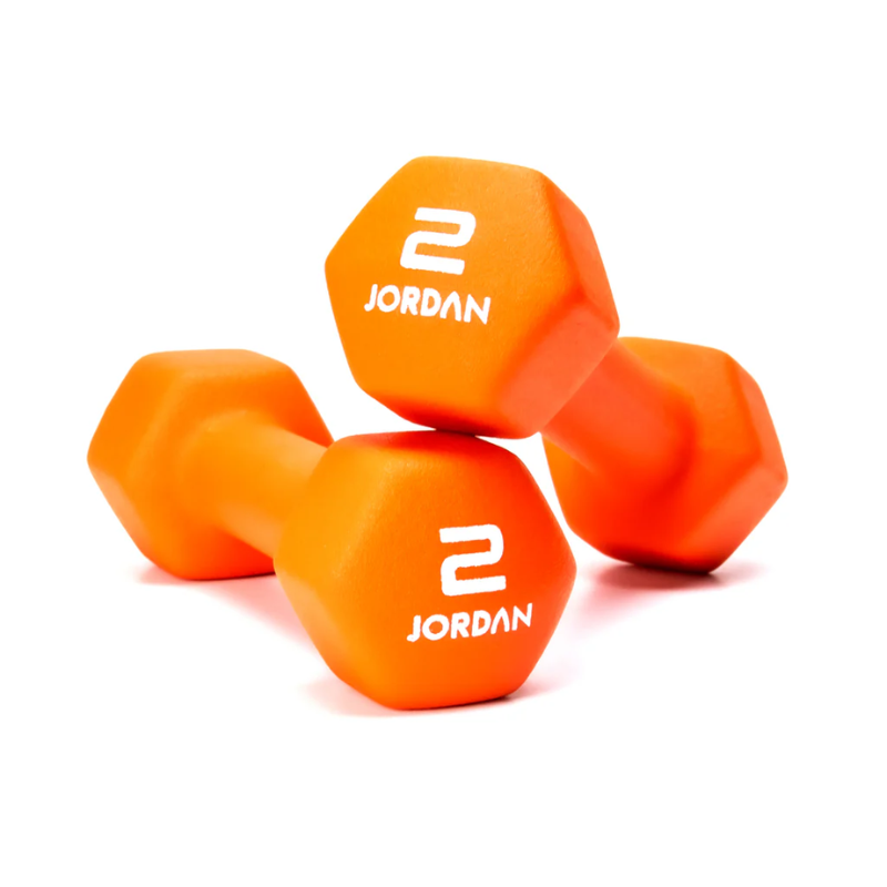 JORDAN® Neoprene Studio Hex Dumbbells & Sets