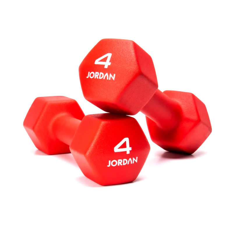 JORDAN® Neoprene Studio Hex Dumbbells & Sets
