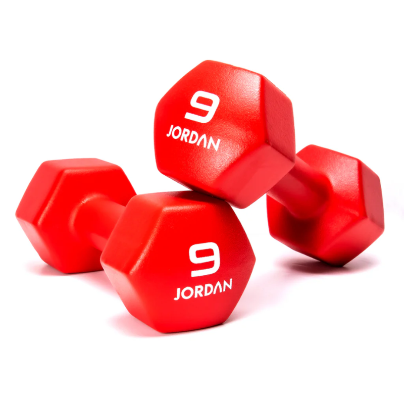 JORDAN® Neoprene Studio Hex Dumbbells & Sets