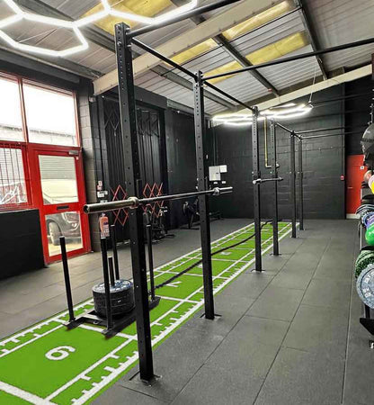 10m x 1.5m Sprint Track (Full Line Markings) – Green