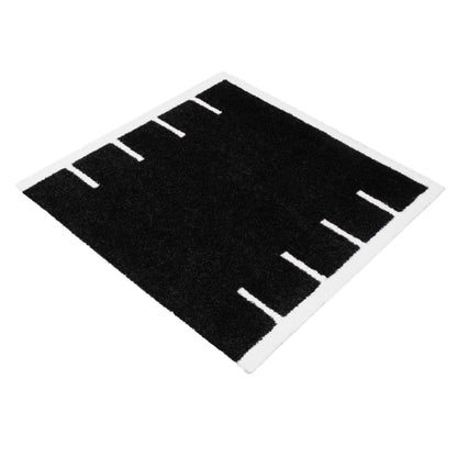 30mm Black Premium Sled Track Turf Tile 1x1m
