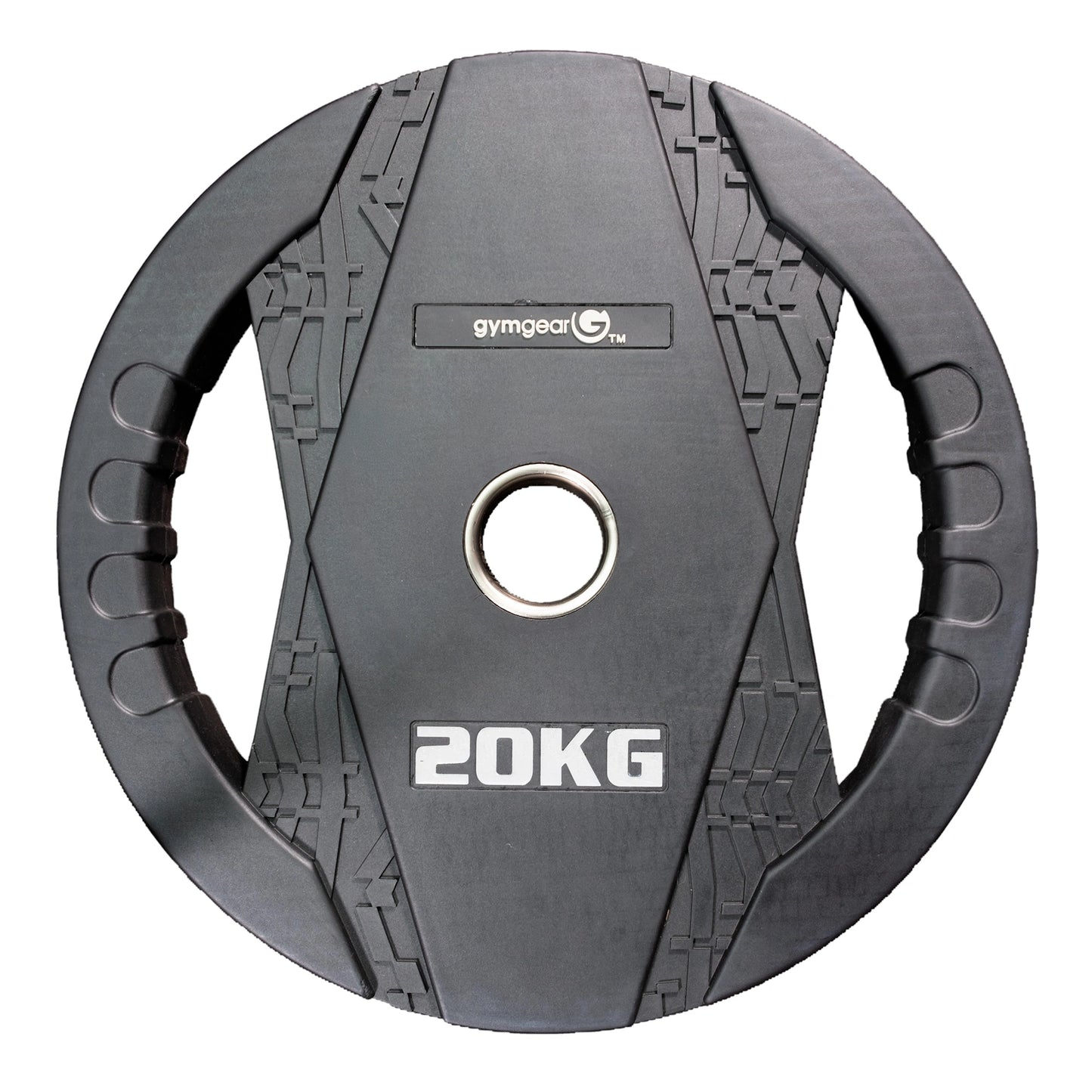 Rubber Olympic Weight Plates (Dual Grip)