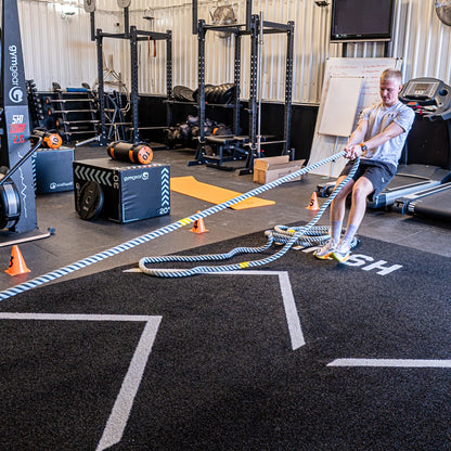 38mm Sled Rope (inc Hook & Karabiner / 15m in length)