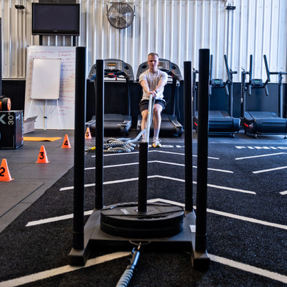 38mm Sled Rope (inc Hook & Karabiner / 15m in length)