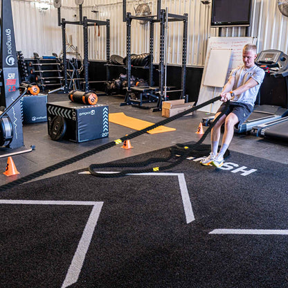 38mm Sled Rope (inc Hook & Karabiner / 15m in length)