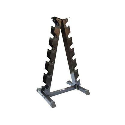 A Frame Hex Dumbbell Rack
