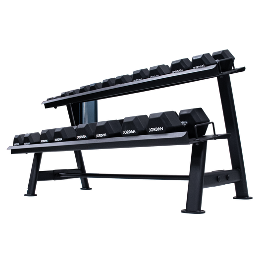 JORDAN® Hex Dumbbell Rack