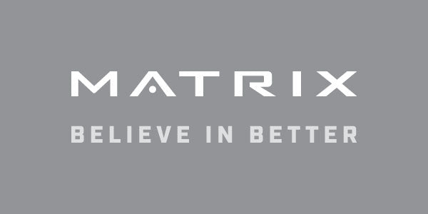 Matrix Lifestyle Upright Bike with LED Console