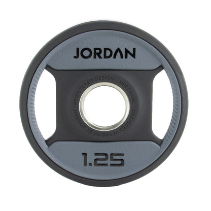 JORDAN® Urethane Dual Grip Olympic Plates - NEW DESIGN