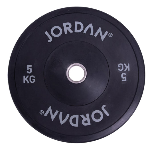 JORDAN® HG Black Rubber Bumper Weight Plates