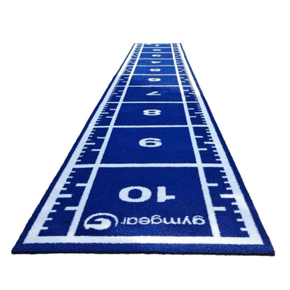 10m x 1.5m Sprint Track (Full Line Markings) - Blue