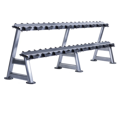 JORDAN® 10 Pair Dumbbell Rack (2 tier)