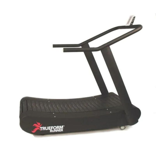 Black - TrueForm RUNNER Non-Motorised Curved Treadmill