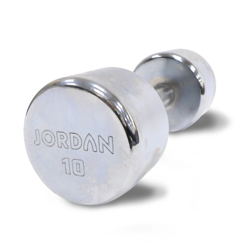 JORDAN® Chrome Dumbbells - Up to 20kg