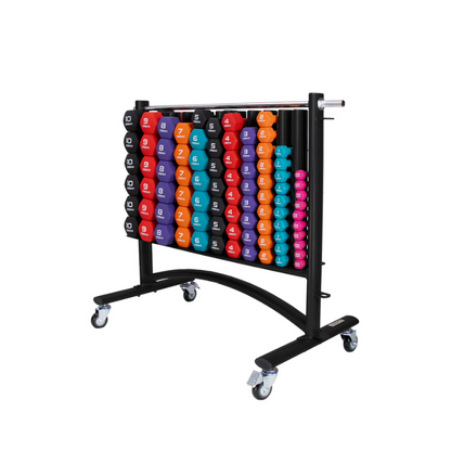 JORDAN® Neoprene Studio Dumbbell Rack