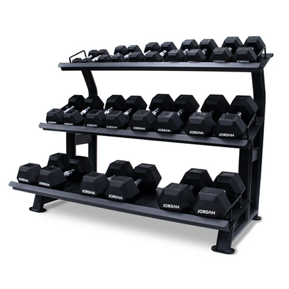 JORDAN® Hex Dumbbell Rack