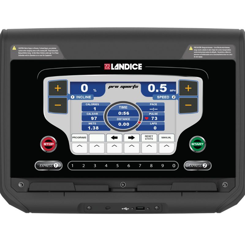 Landice L10 Club Treadmill L10-CLUB-PS